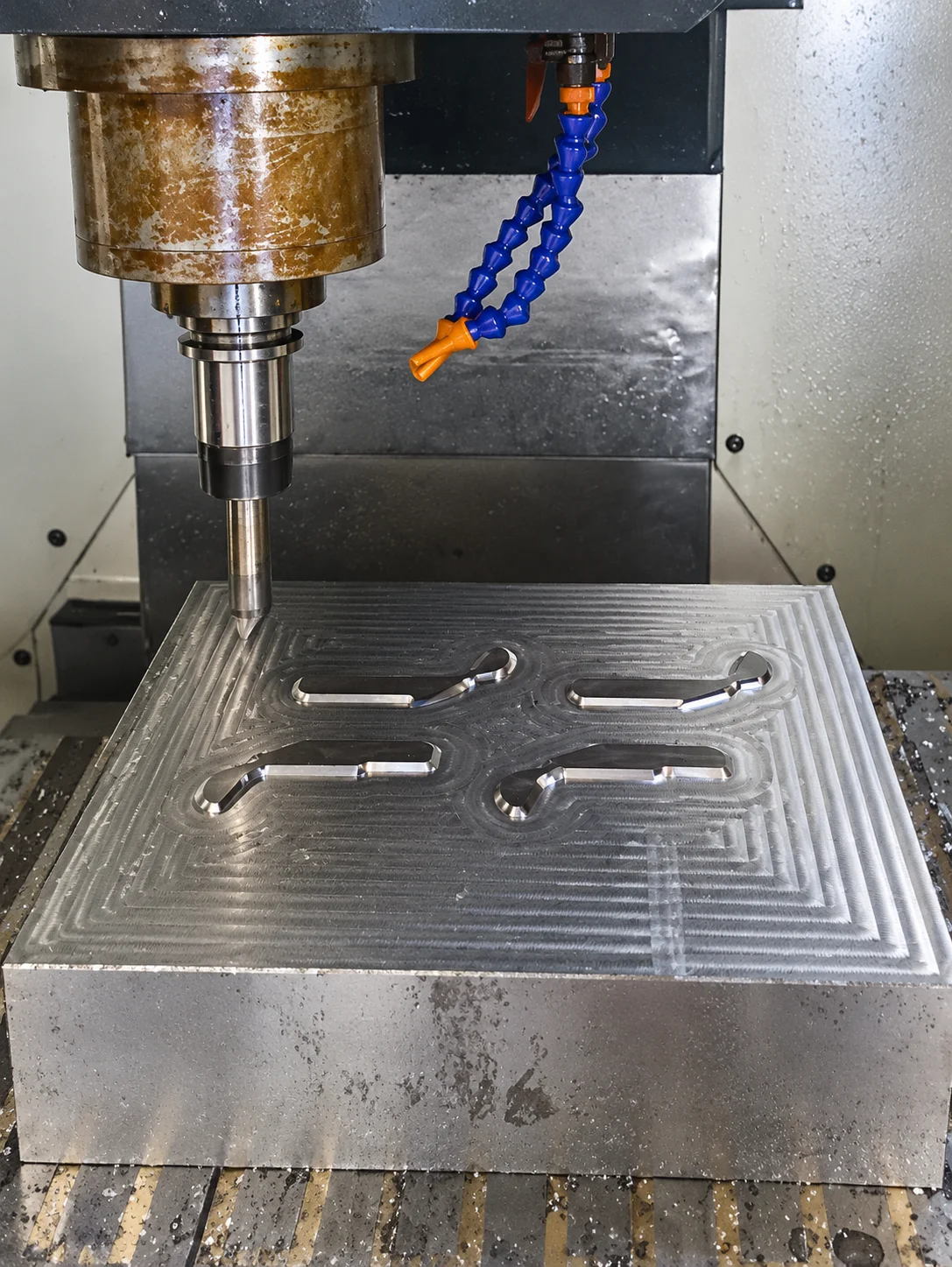 กระบวนการกัดโลหะด้วยเครื่อง CNC